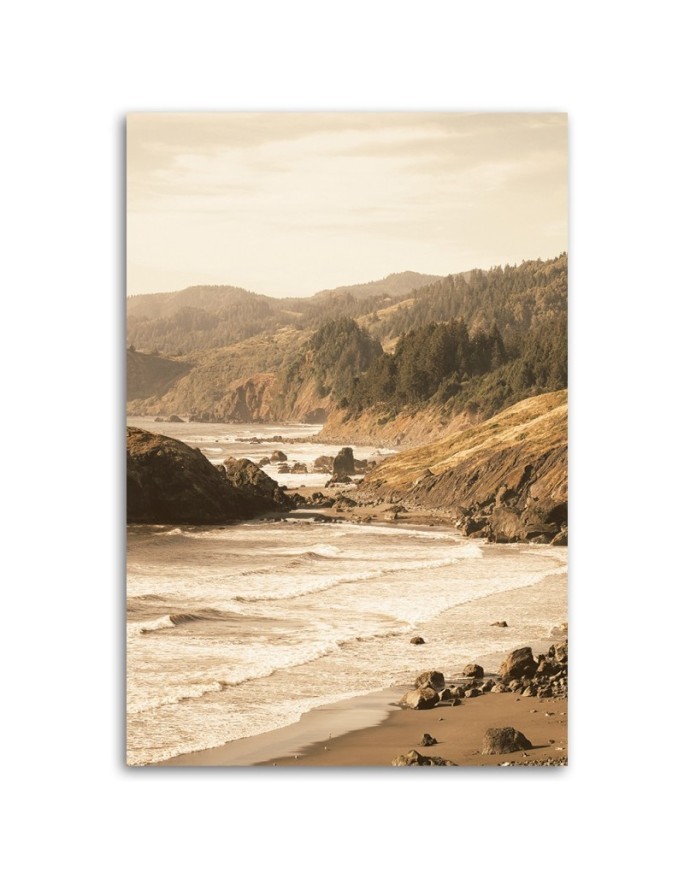 Canvas painting - Forest on the seashore | FEEBY