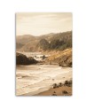 Canvas painting - Forest on the seashore | FEEBY