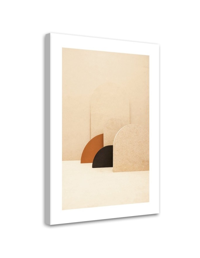 Canvas print Round shapes