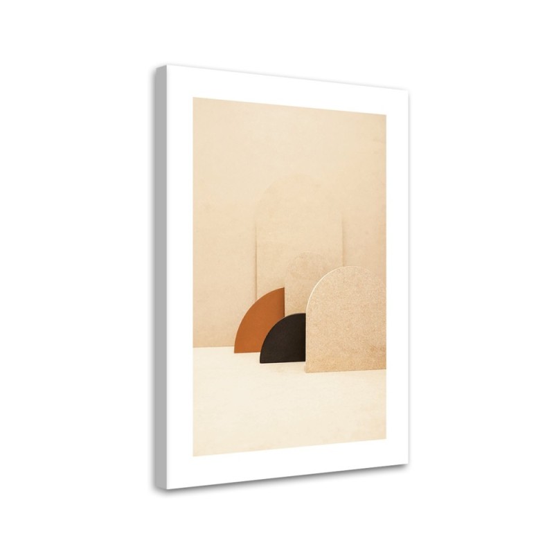 Canvas painting - Round shapes | FEEBY