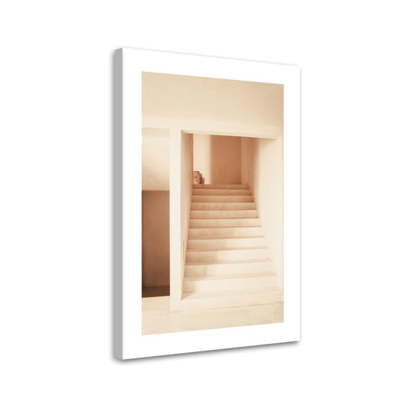 Canvas painting - Aesthetic staircase | FEEBY
