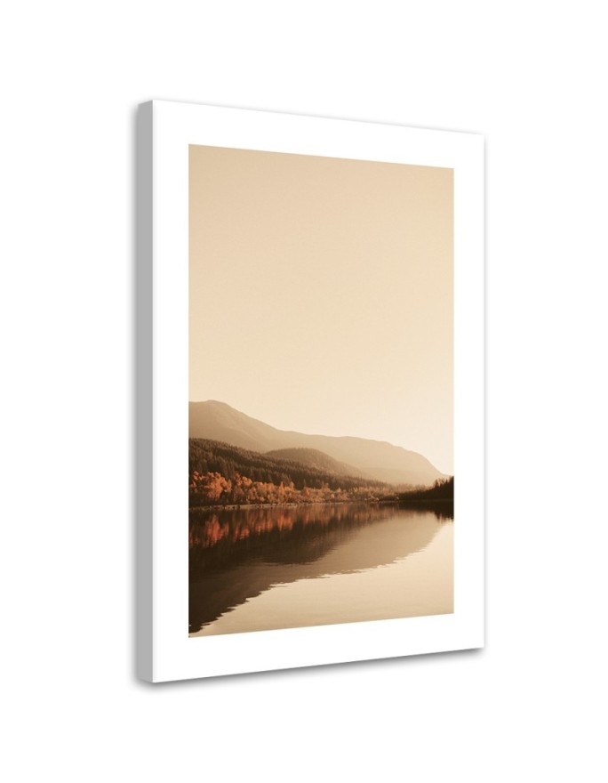 Canvas print Calm lake