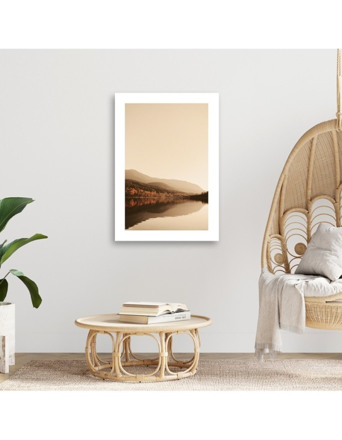 Canvas painting - Calm lake | FEEBY