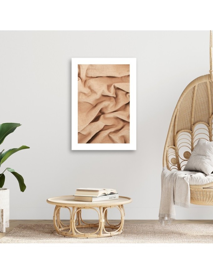 Canvas painting - Beige fabric | FEEBY