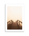 Canvas painting - Descent to the beach | FEEBY