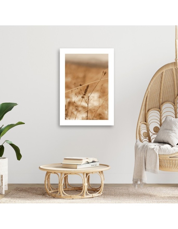 Canvas painting - Delicate boho grass | FEEBY