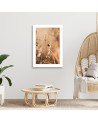 Canvas painting - Beige field flowers | FEEBY