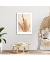 Canvas painting - Beige pampas grass | FEEBY