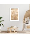 Canvas painting - Dry grass on a beige background | FEEBY