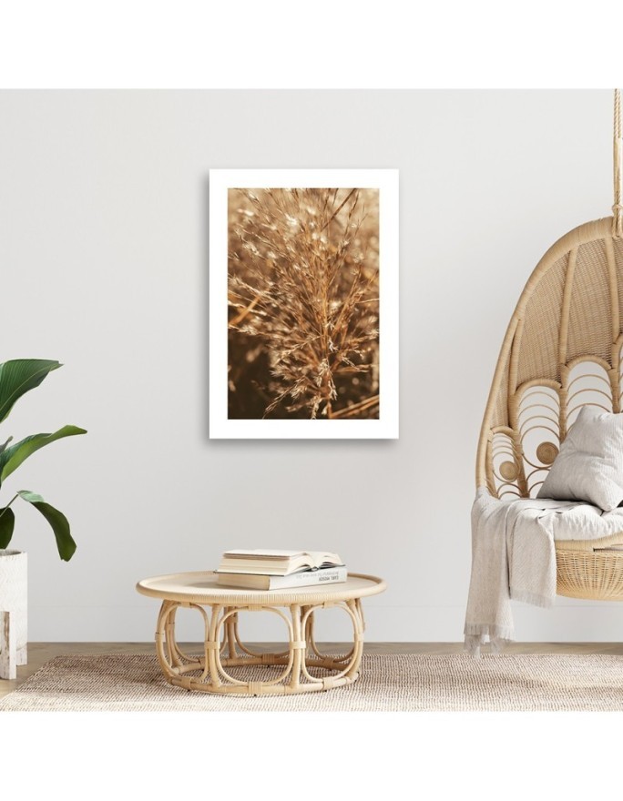Canvas painting - Beige grass | FEEBY