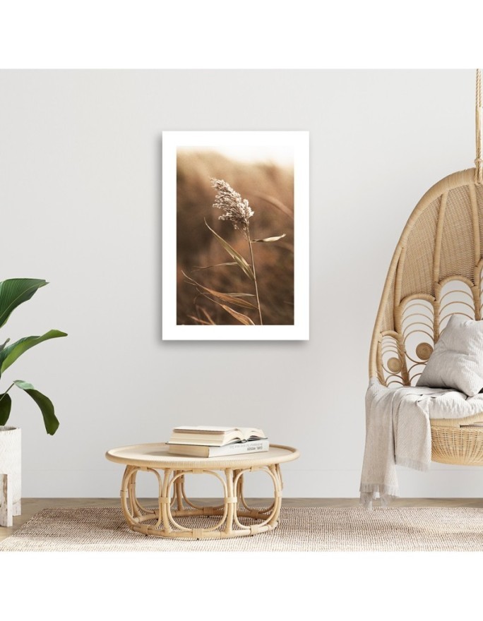 Canvas painting - Macro reed | FEEBY