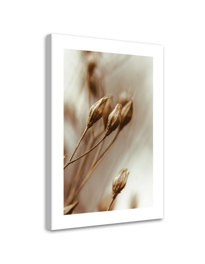 Canvas painting - Dried flower leaves | FEEBY