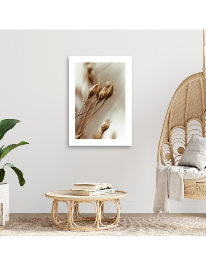 Canvas painting - Dried flower leaves | FEEBY