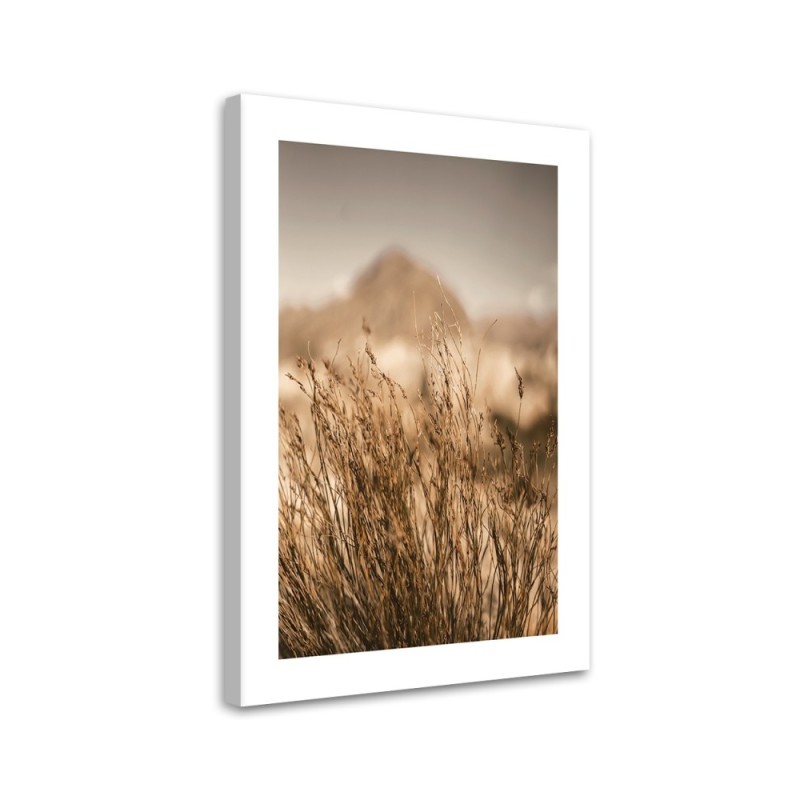 Canvas painting - Dried grass | FEEBY