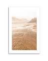 Canvas painting - Beach flooded with water | FEEBY
