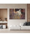 Canvas painting - Abstraction with woman | FEEBY
