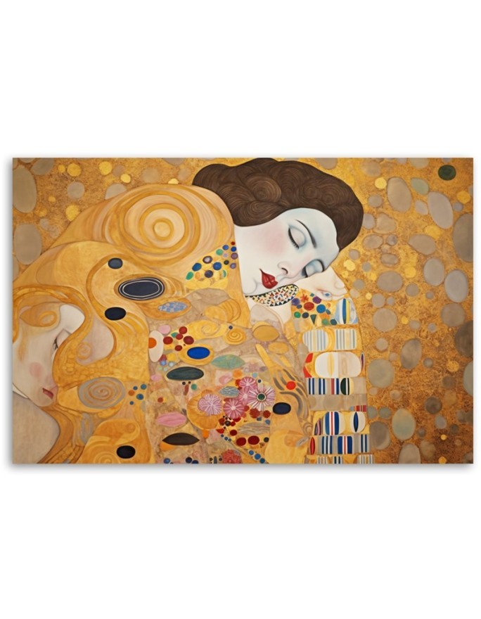 Canvas painting - Female portrait abstract | FEEBY