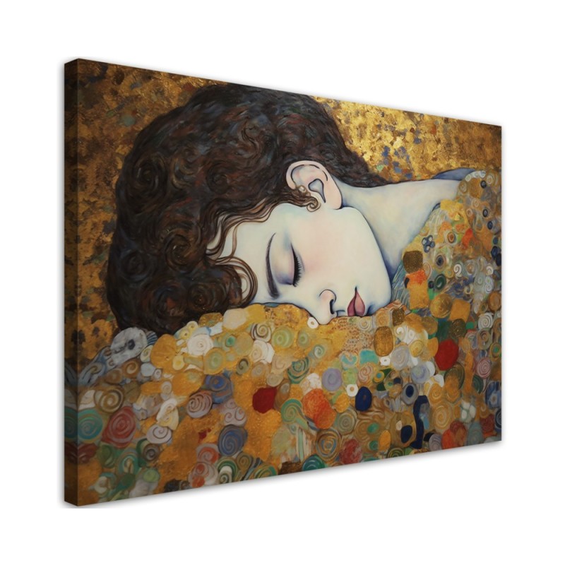 Canvas painting - Portrait of a woman | FEEBY