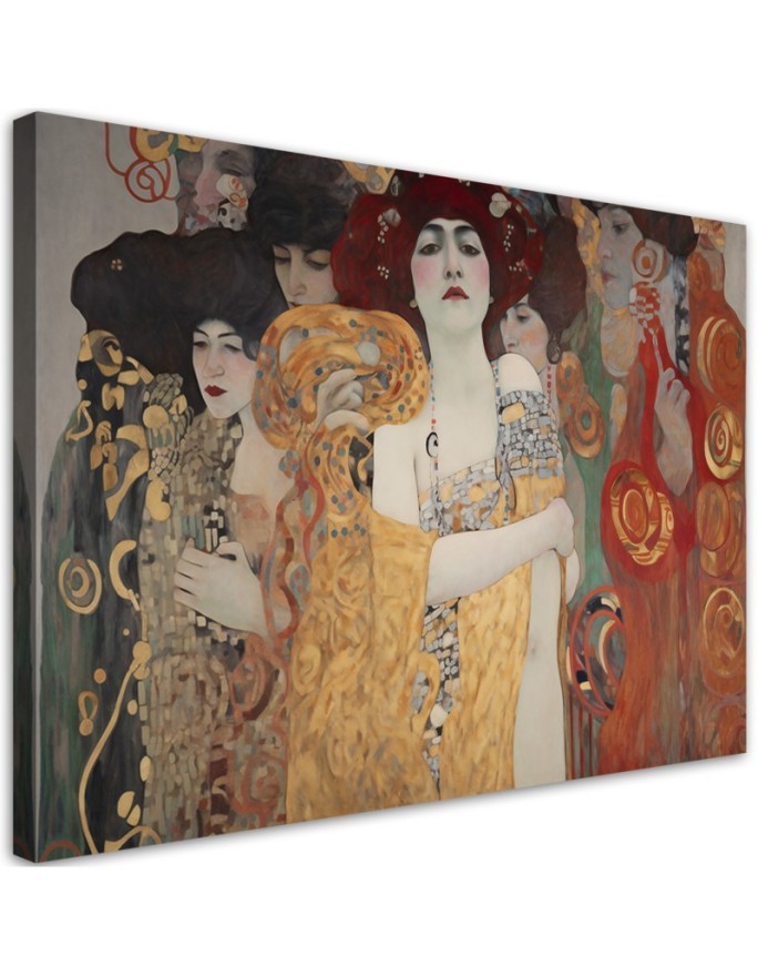Canvas painting - Ladies female portrait | FEEBY