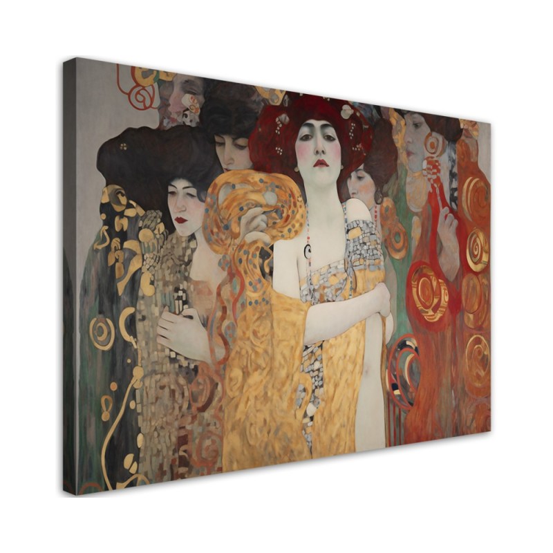 Canvas painting - Ladies female portrait | FEEBY