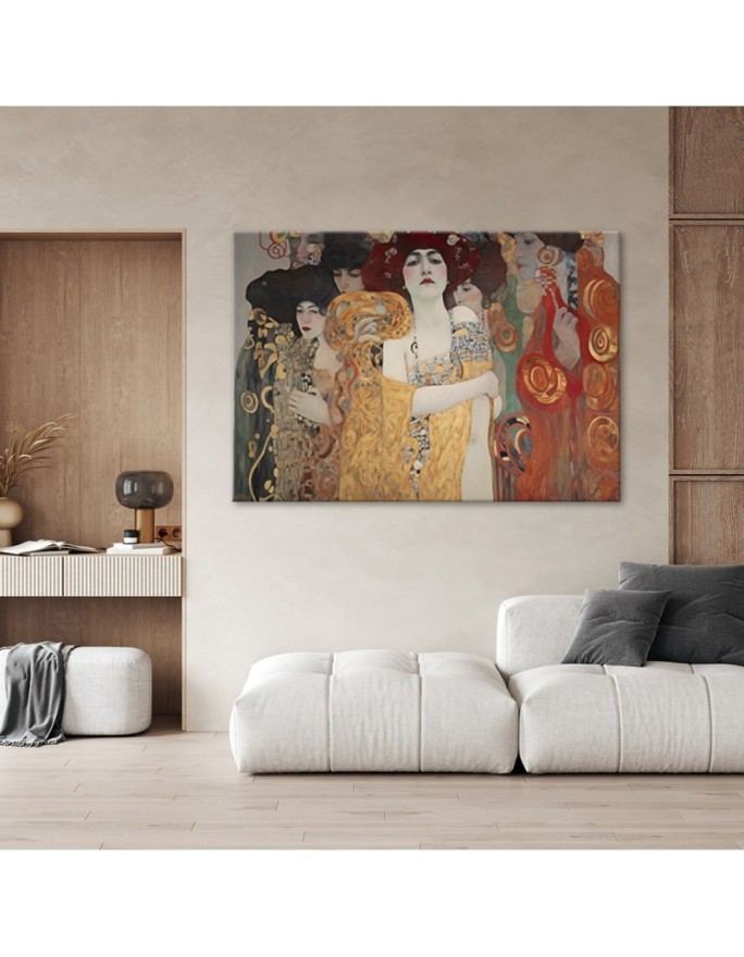 Canvas painting - Ladies female portrait | FEEBY