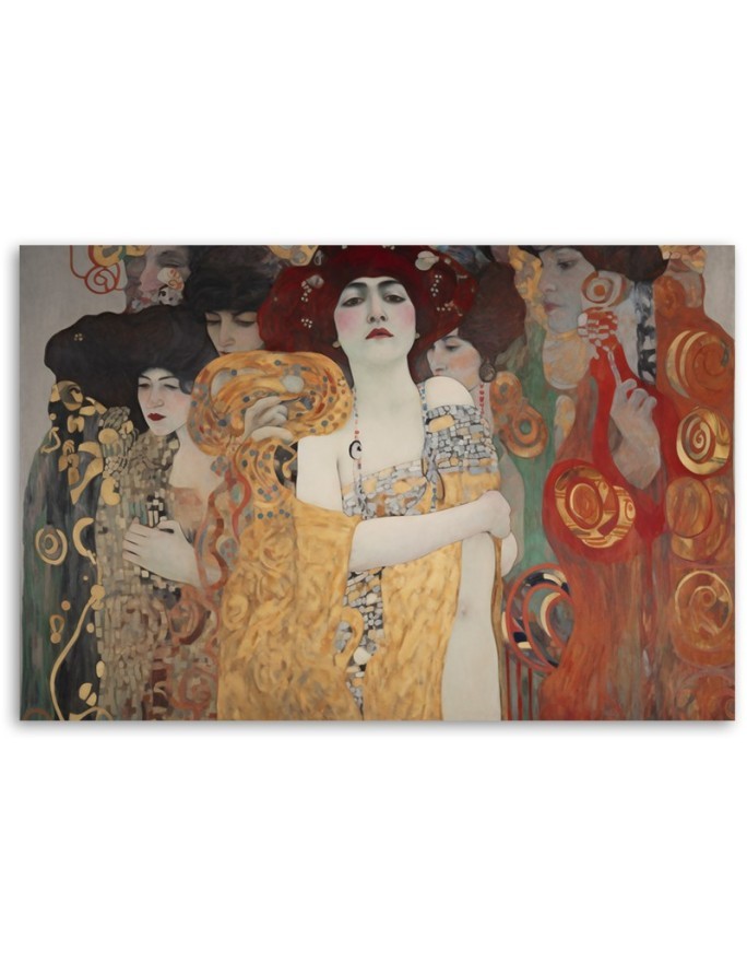 Canvas painting - Ladies female portrait | FEEBY