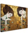 Canvas painting - Portrait of a woman in gold | FEEBY