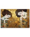 Canvas painting - Portrait of a woman in gold | FEEBY