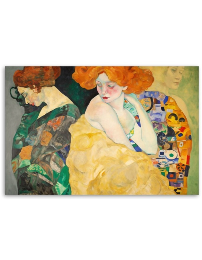 Canvas painting - Abstract women | FEEBY