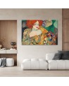 Canvas painting - Red-headed woman | FEEBY