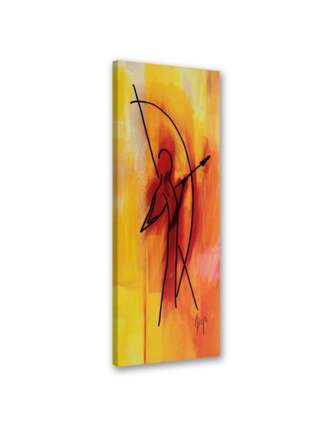 Canvas print African archer