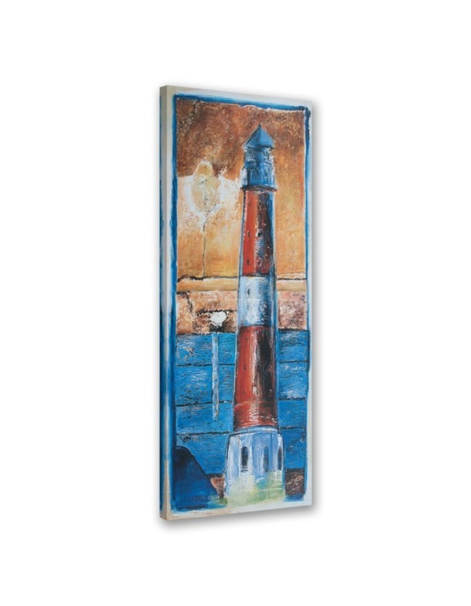 Wall painting for living room - Painted lighthouse | FEEBY