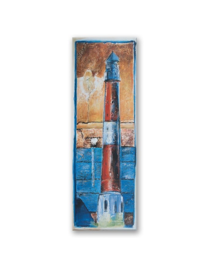 Wall painting for living room - Painted lighthouse | FEEBY