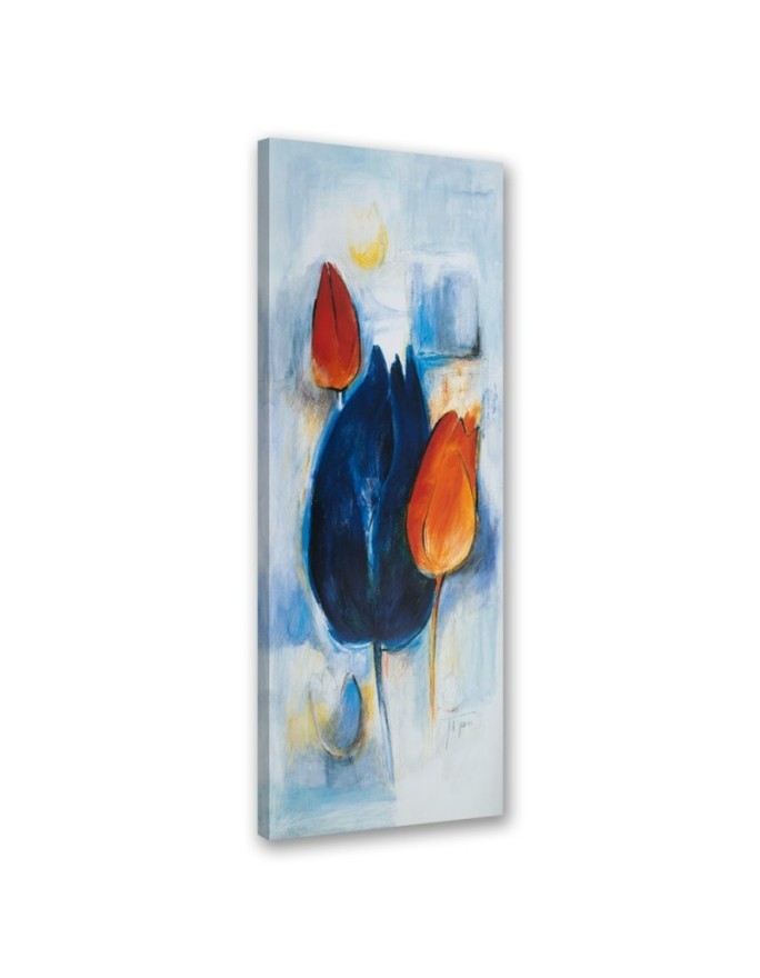 Canvas print - Fairy tulips painted | FEEBY