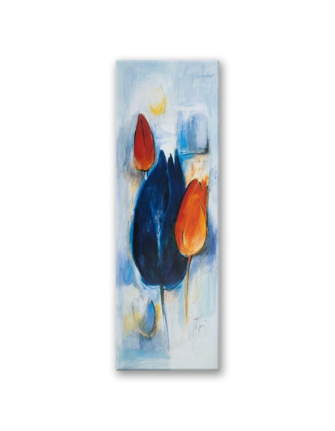 Canvas print - Fairy tulips painted | FEEBY