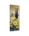 Canvas print - Sunflowers on a house background | FEEBY