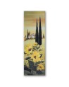 Canvas print - Sunflowers on a house background | FEEBY