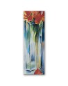 Canvas print - Painted flowers in a vase | FEEBY