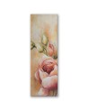 Decorative painting - Pink roses painted | FEEBY