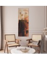 Canvas print for room - Painted flowers | FEEBY