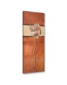 Modern canvas painting - Lone poppy painted | FEEBY