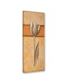 Decorative painting for wall - Painted tulip | FEEBY