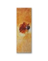 Canvas print for the bedroom - Painted poppy flower | FEEBY