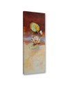 Canvas print for living room - Water lily flower painted | FEEBY