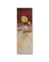 Canvas print for living room - Water lily flower painted | FEEBY