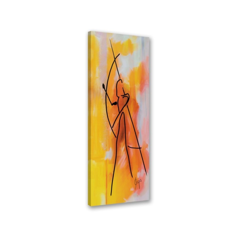 Wall canvas print - African archer | FEEBY