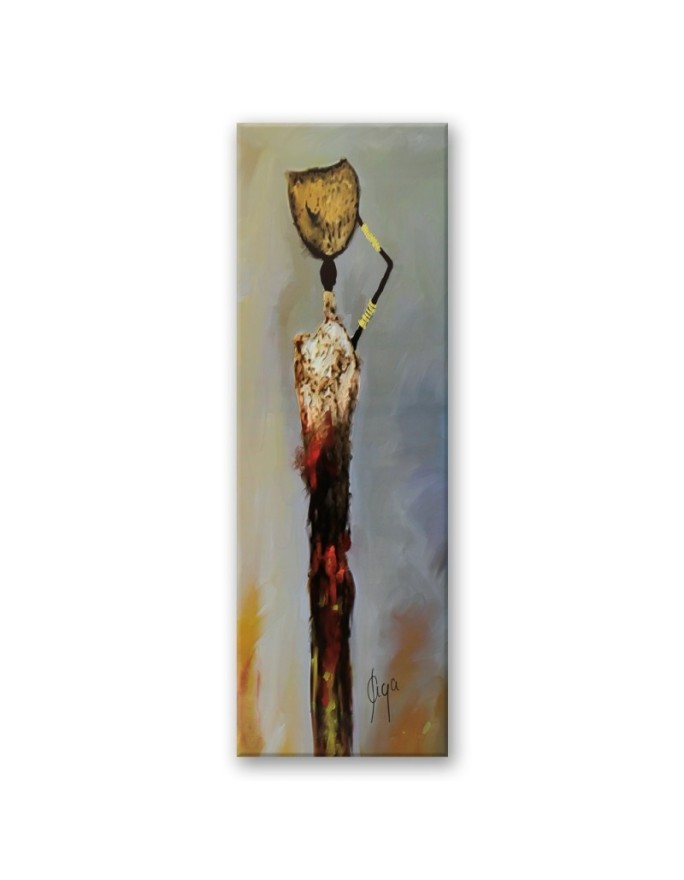 Canvas print for the wall - African woman | FEEBY