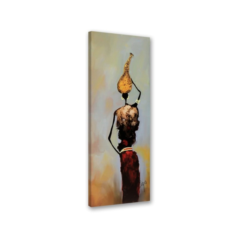 Modern painting for wall - African woman | FEEBY