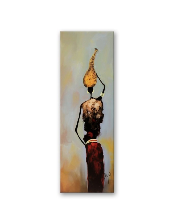 Modern painting for wall - African woman | FEEBY