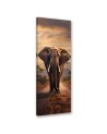 Wall painting for living room - Walking elephant | FEEBY